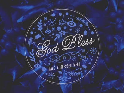 Colorized Christmas God Bless