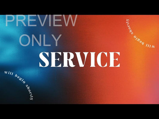 Hope Is On The Rise Service Still