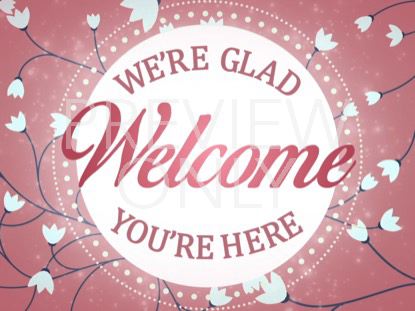 Pink Mother's Day Welcome Still
