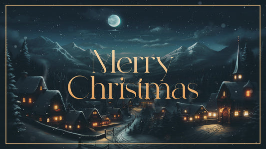 Christmas Villages Merry Christmas Still