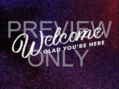 Glitterverse Welcome Title 1