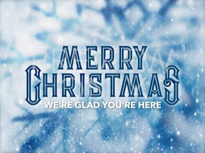 Icy Christmas Merry Still