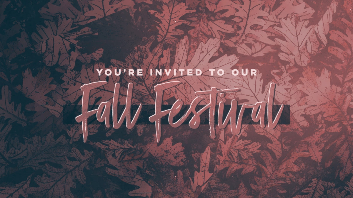 Peaceful Autumn Fall Festival