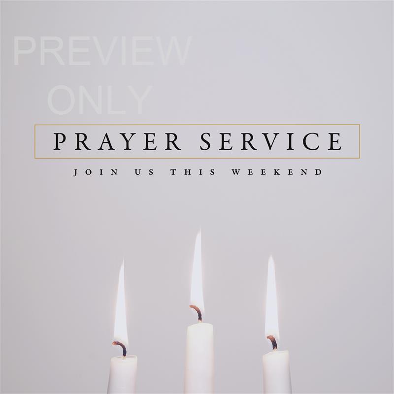 Simple Candle Prayer Service