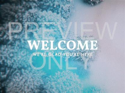 Aerial Snow Welcome