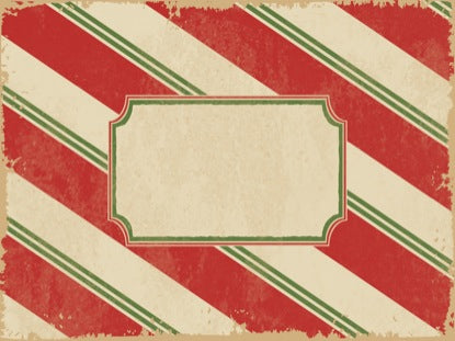 Candy Cane Loop Blank