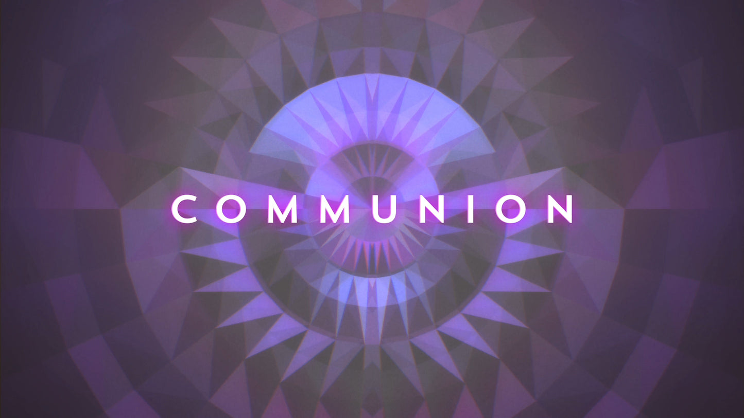 Geometric Glow Communion 01 Still
