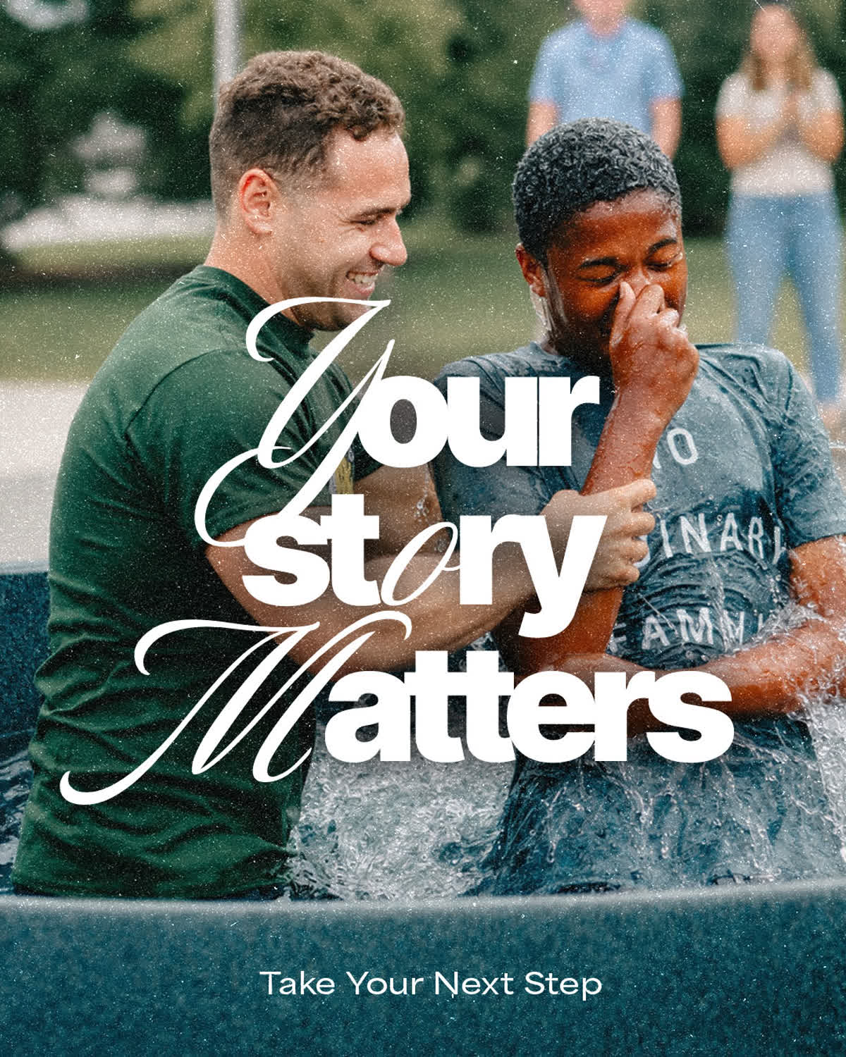 BAPTISM SUNDAY LIFE CHANGE STARTS HERE Social Alt Title Square