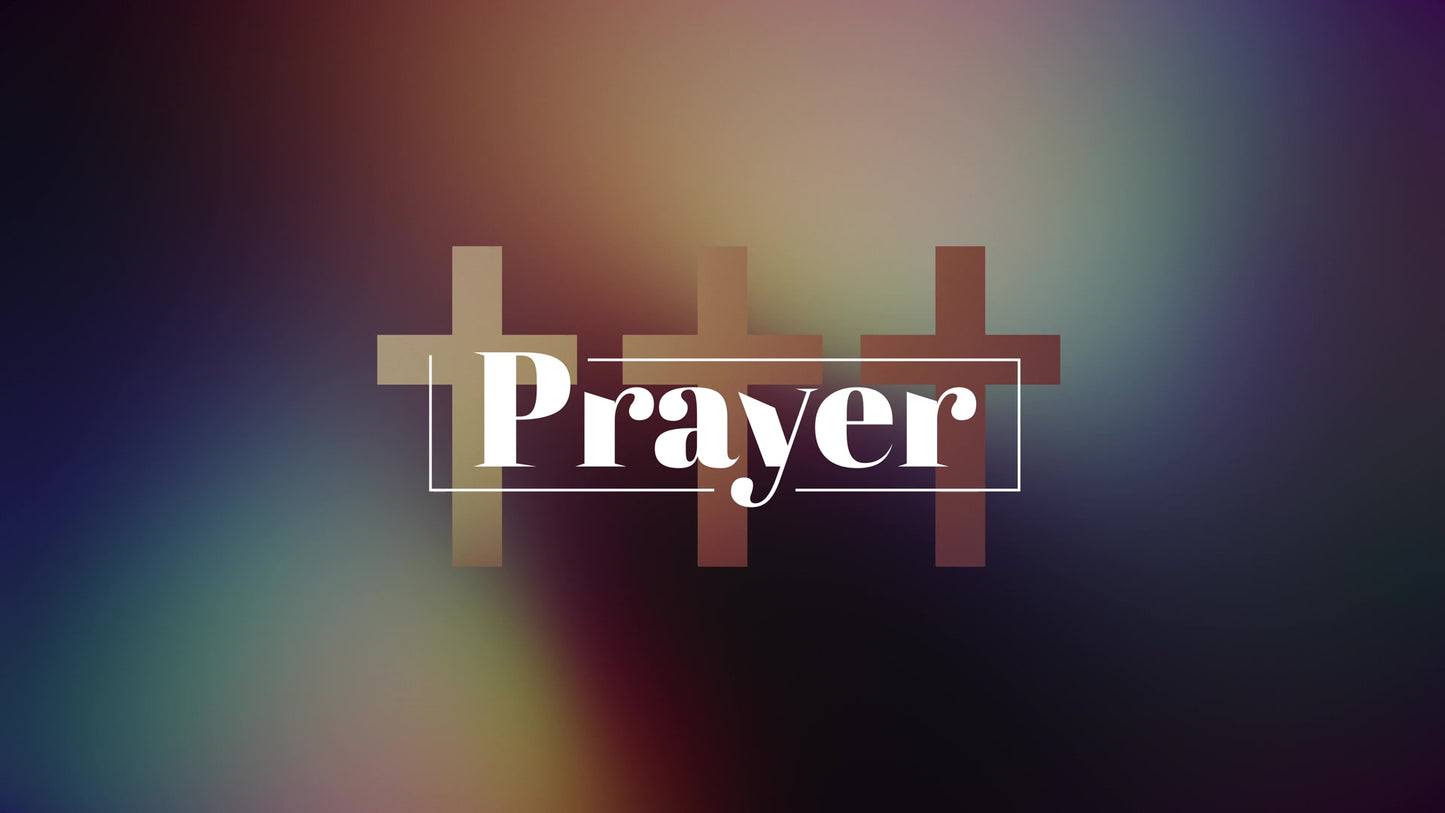 Vibrant Crosses Prayer Still