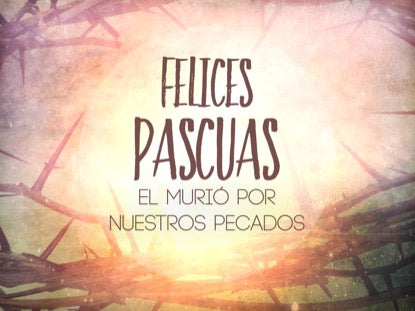 Easter Thorns Risen Motion - Spanish