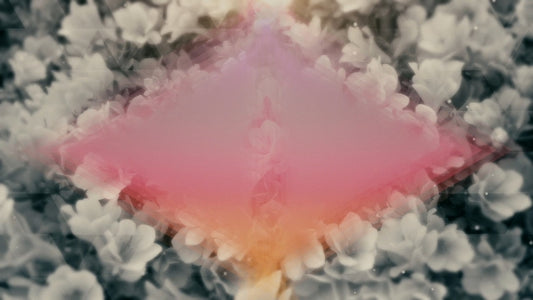 Spring Flower Triangles 05