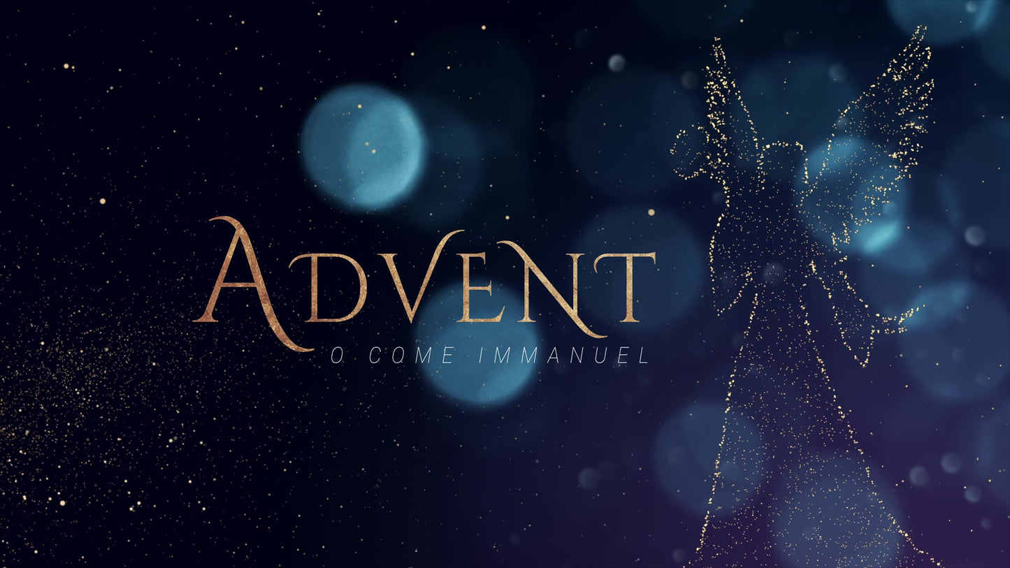 Sparkly Christmas Title Still