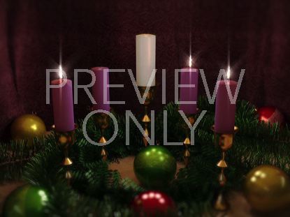 Advent Candles Three