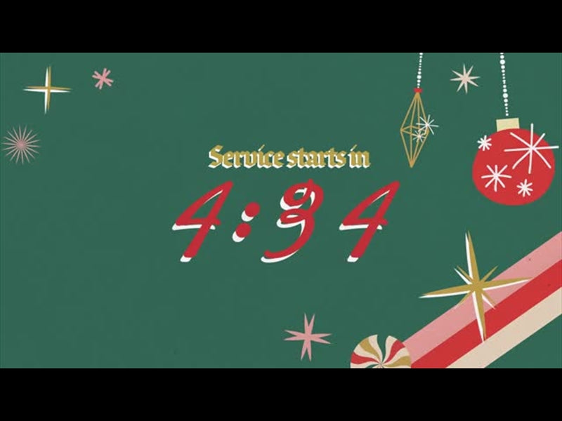 Vintage Christmas Countdown