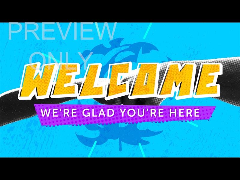 Fist Bump Welcome Still