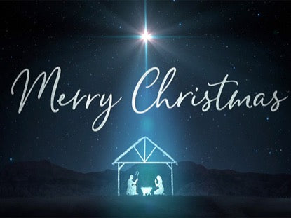 Starlight Nativity Merry Christmas