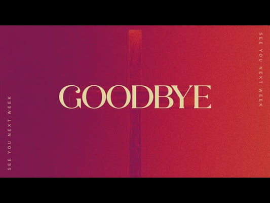 Easter Colors Easter Goodbye