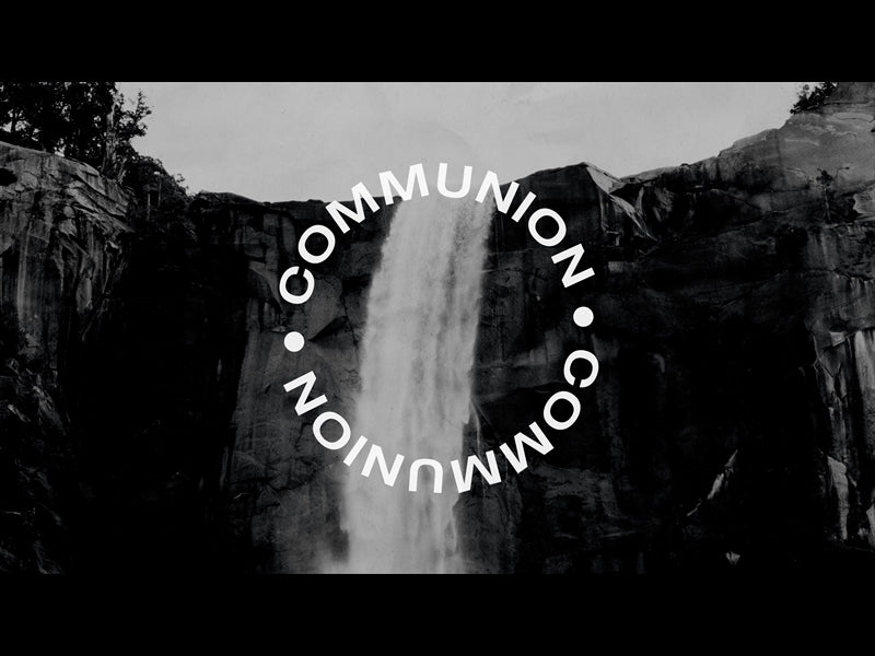 Black And White River Communion