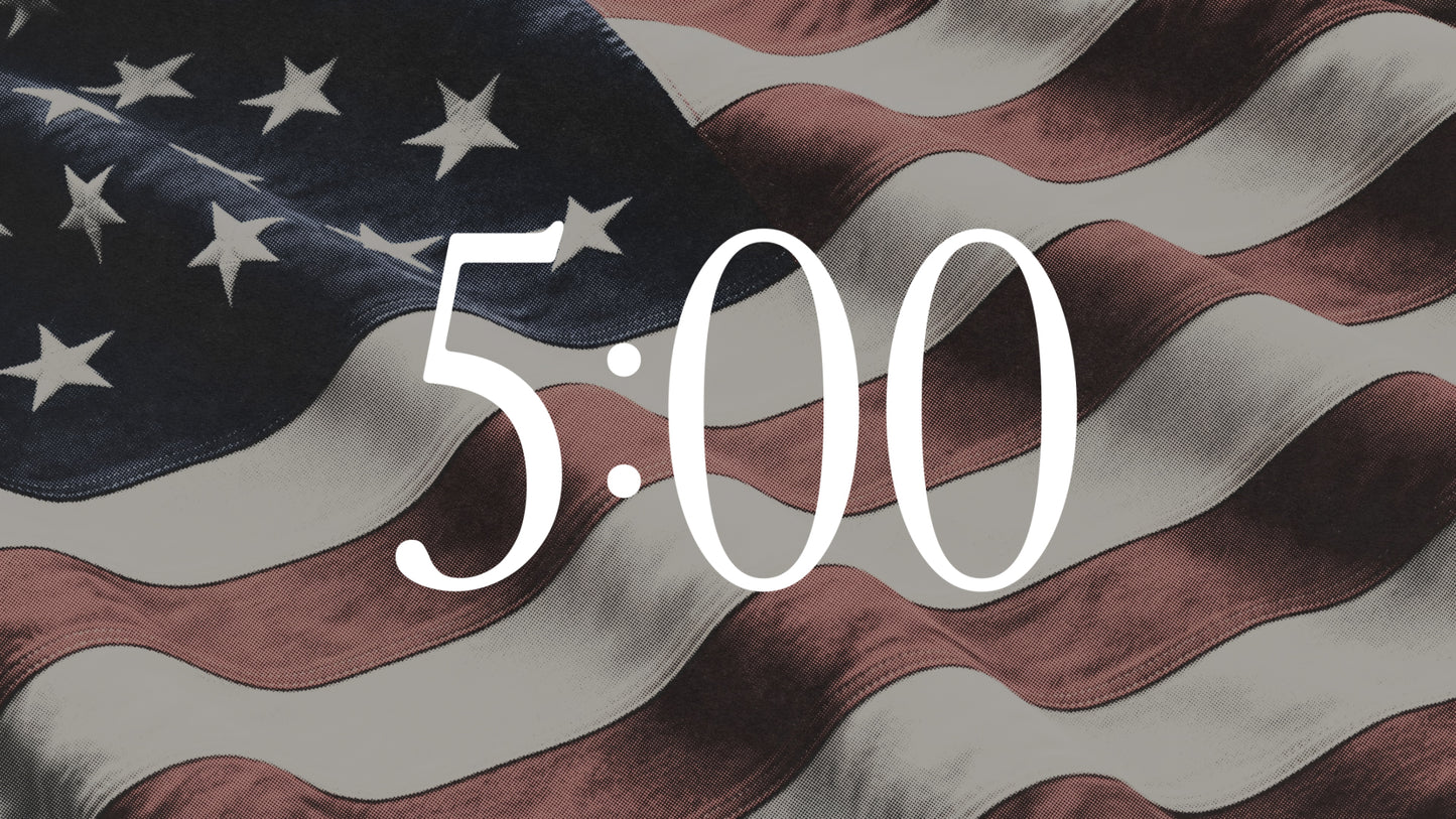 Flag Of Freedom Countdown 01