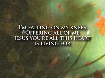 Hungry (Falling On My Knees): Iworship Flexx