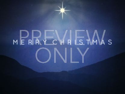 Starry Night Christmas Still