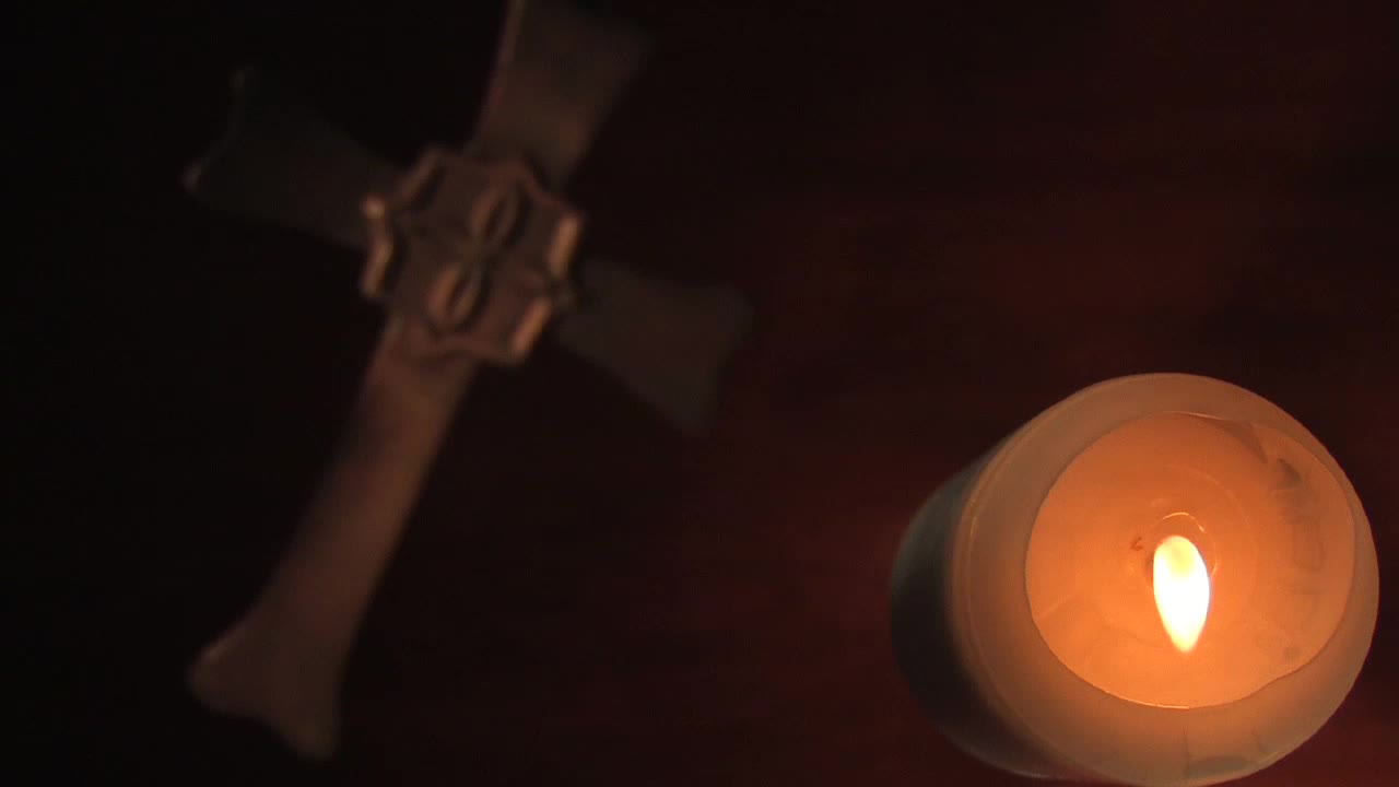 Overhead Candle Cross