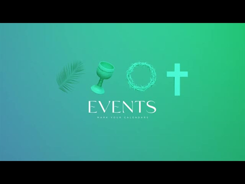 Holy Week Ink Events