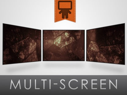 Stained Glass Motion 4 Triple Wide