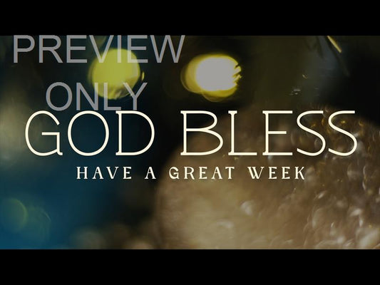 Bright And Beautiful God Bless Still