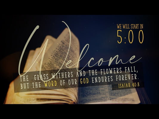 Word Of God - Scripture Countdown