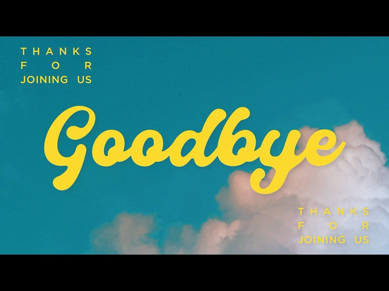 Blue Skies Goodbye