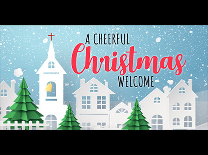A Cheerful Christmas Welcome