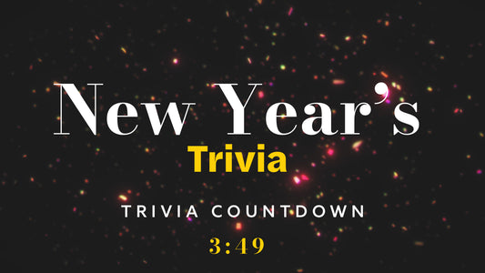 Glitterific New Year Trivia Countdown