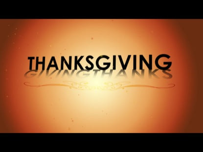 Thanks-giving-thanks Motion
