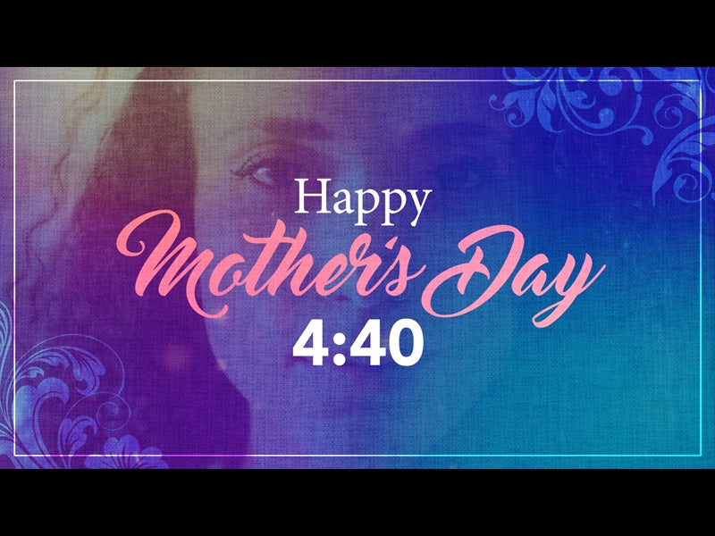 Mother's Day Celebration Countdown