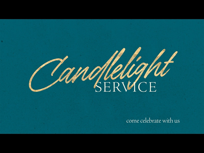 Advent Type Candlelight Service