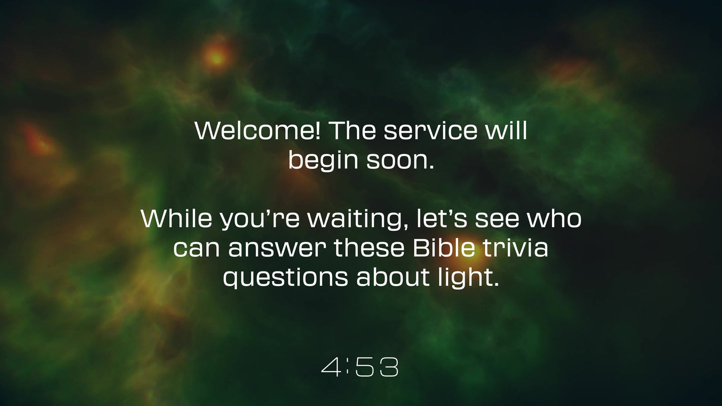 Illumination Trivia Countdown