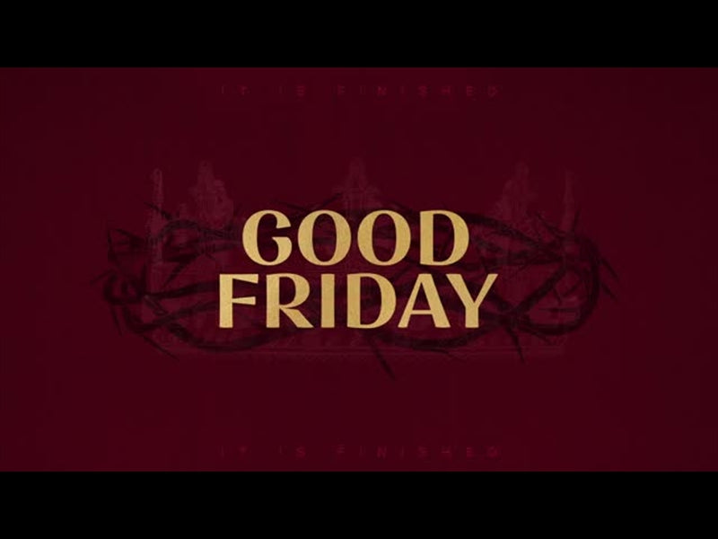 Sayings Of Easter - Good Friday Title