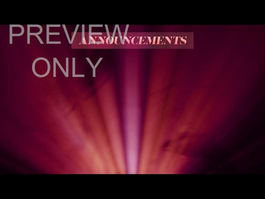 Illumine Announcements