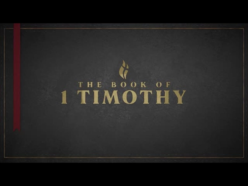 1 Timothy - Black