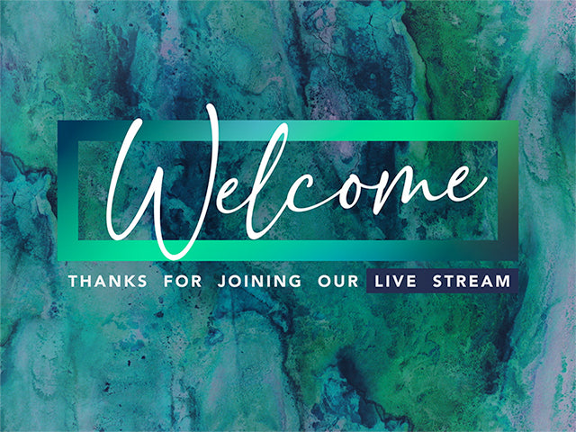 Palm Sunday Canvas Stream Welcome