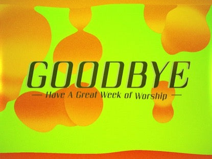 Lava Lamp Goodbye Motion