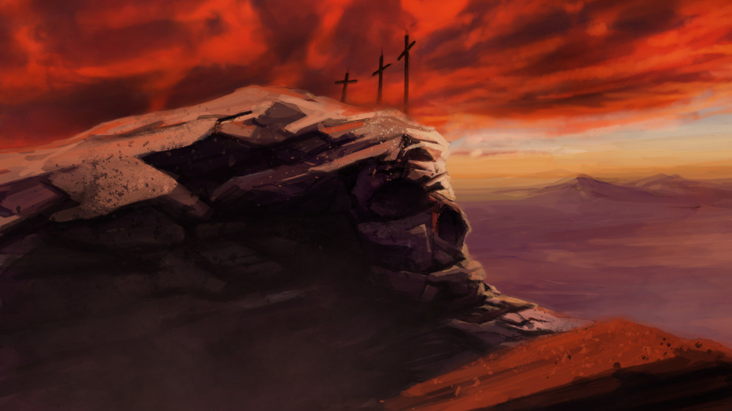 With Us Golgotha Still