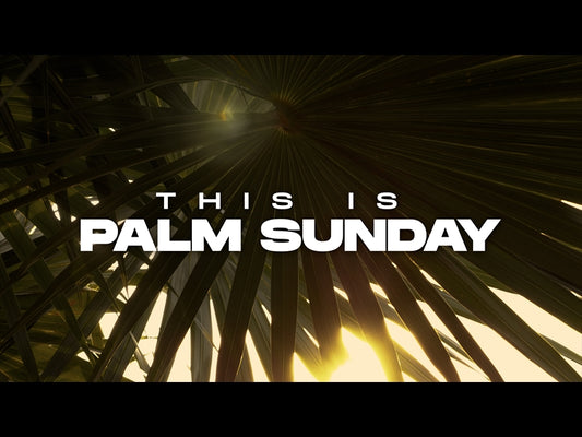 This Is Palm Sunday