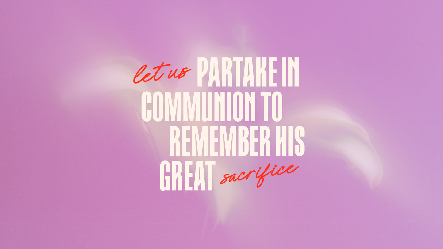 Living Hope Still Communion