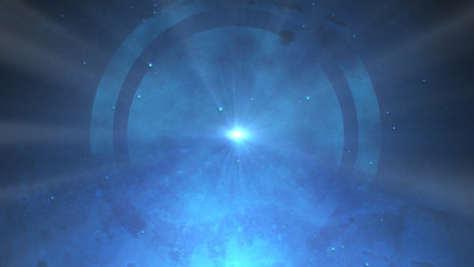 Blue Glitter And Shine