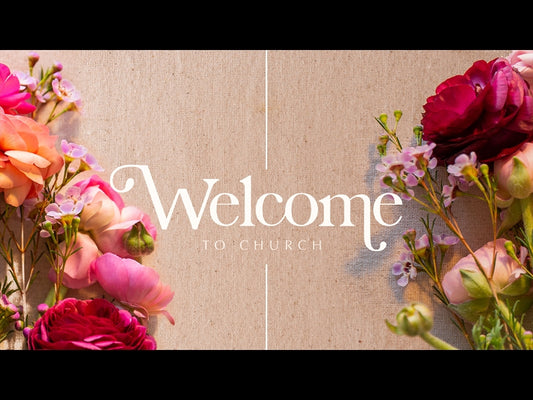 Spring Florals: Welcome To Church