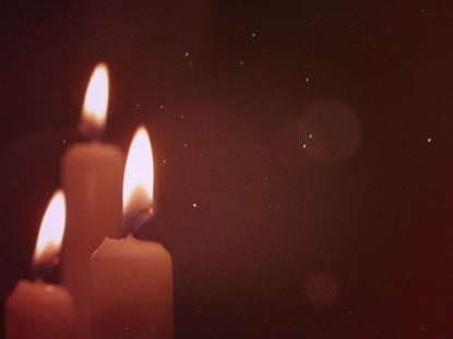 Warm Candlelight Left