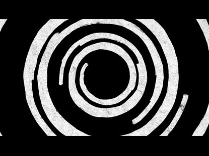 Bw Paint Spiral