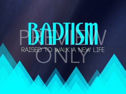Rising Triangles Baptism Still